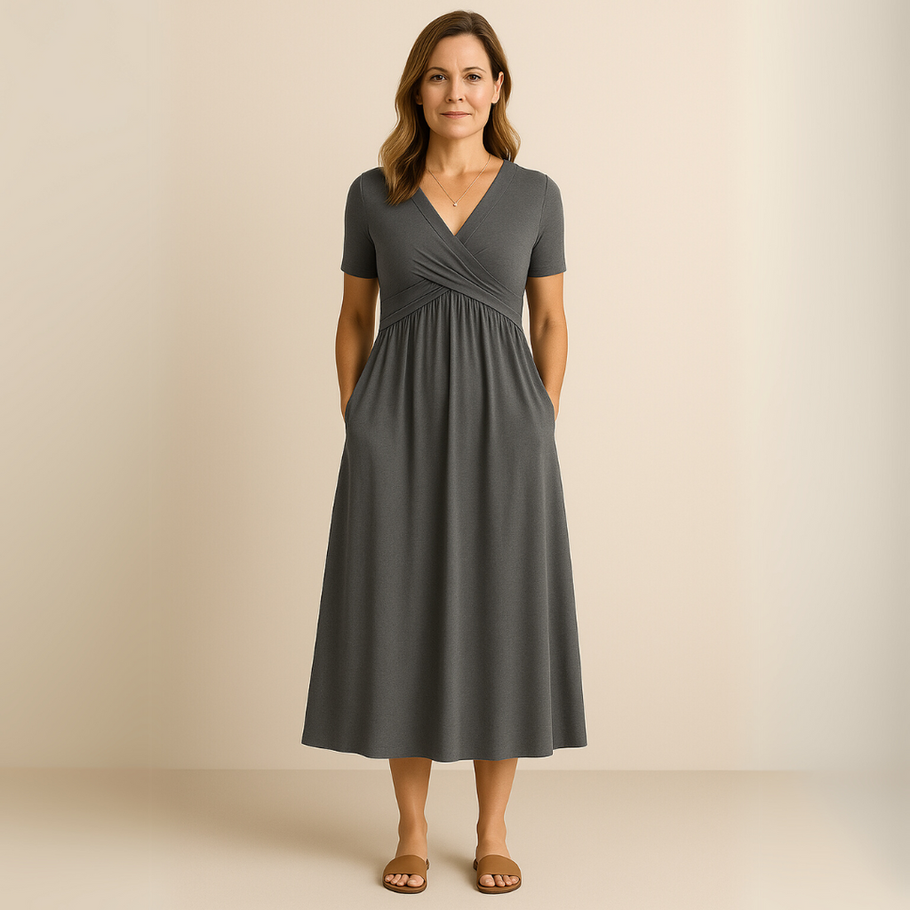 Mira Kurzärmeliges Kleid