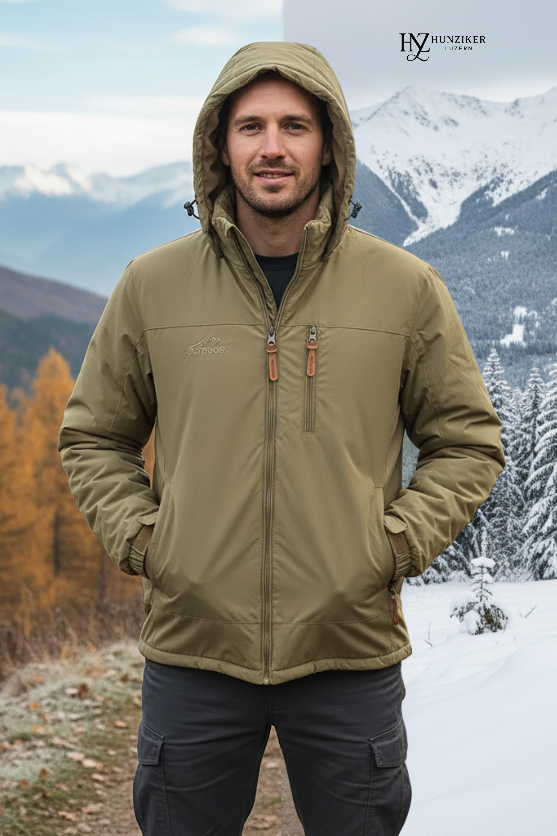 Herren "Polara" Thermo Wintermantel