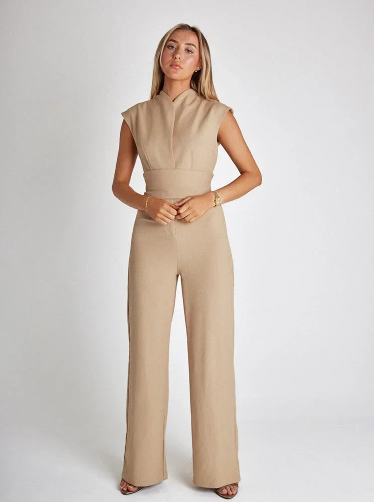 Chloe | Ärmelloser Jumpsuit