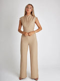 Chloe | Ärmelloser Jumpsuit