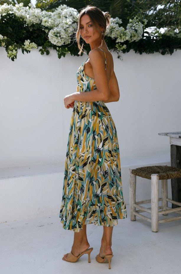 Schickes Bohemian-Kleid