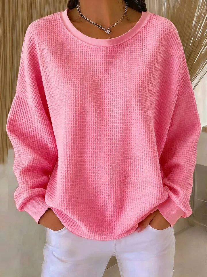 Elora | Texturiertes Sweatshirt