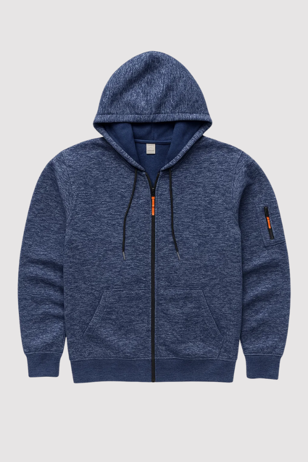 Kolton – Kapuzenpullover Mit Halbem Reißverschluss