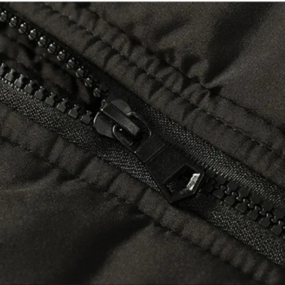 Elegante Gepolsterte Fleece Winterjacke