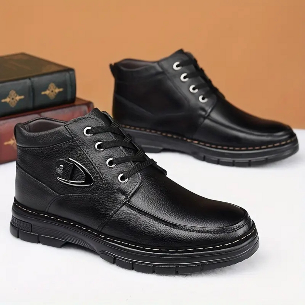 Amarit - Lederstiefel mit Fleece-Futter