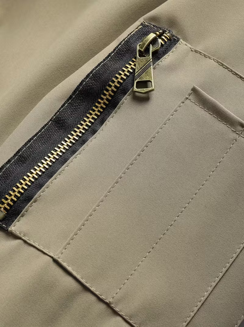 Sylvain | Kapuzenjacke im Luftwaffe-Stil