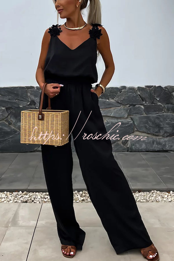 Cosima | Lässiger Overall mit Stickerei