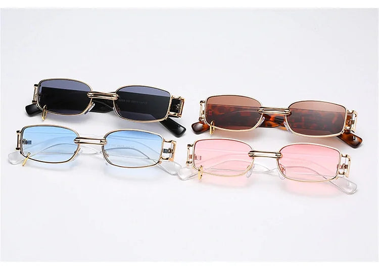 Amara | Retro Sonnenbrille mit schmalem Rahmen