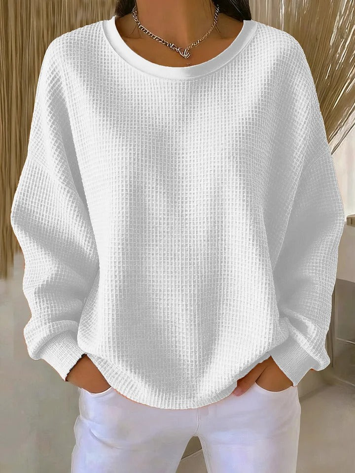 Elora | Texturiertes Sweatshirt