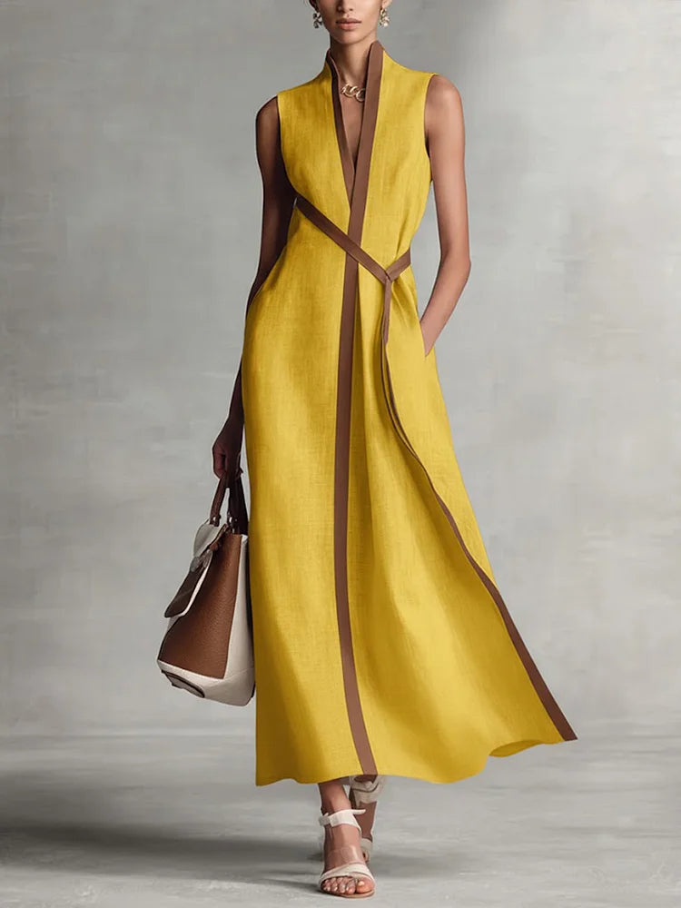 Mirena | Midikleid mit lockerem Schnitt
