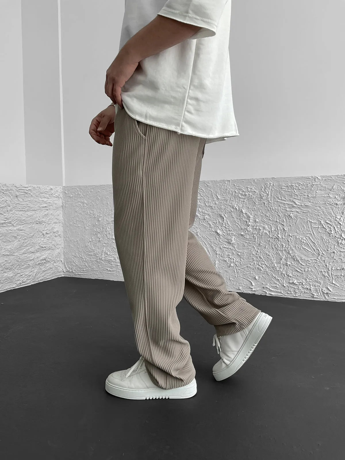 Wigand Comfort Gerippte Elasthan Hose