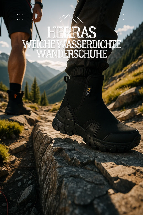 Herras | Weiche Wasserdichte Wanderschuhe