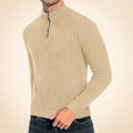 Zacheo – Lässiger Rollkragenpullover Mit Reißverschluss