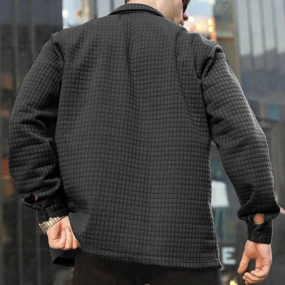 Elian | Langarmjacke mit Umlegekragen