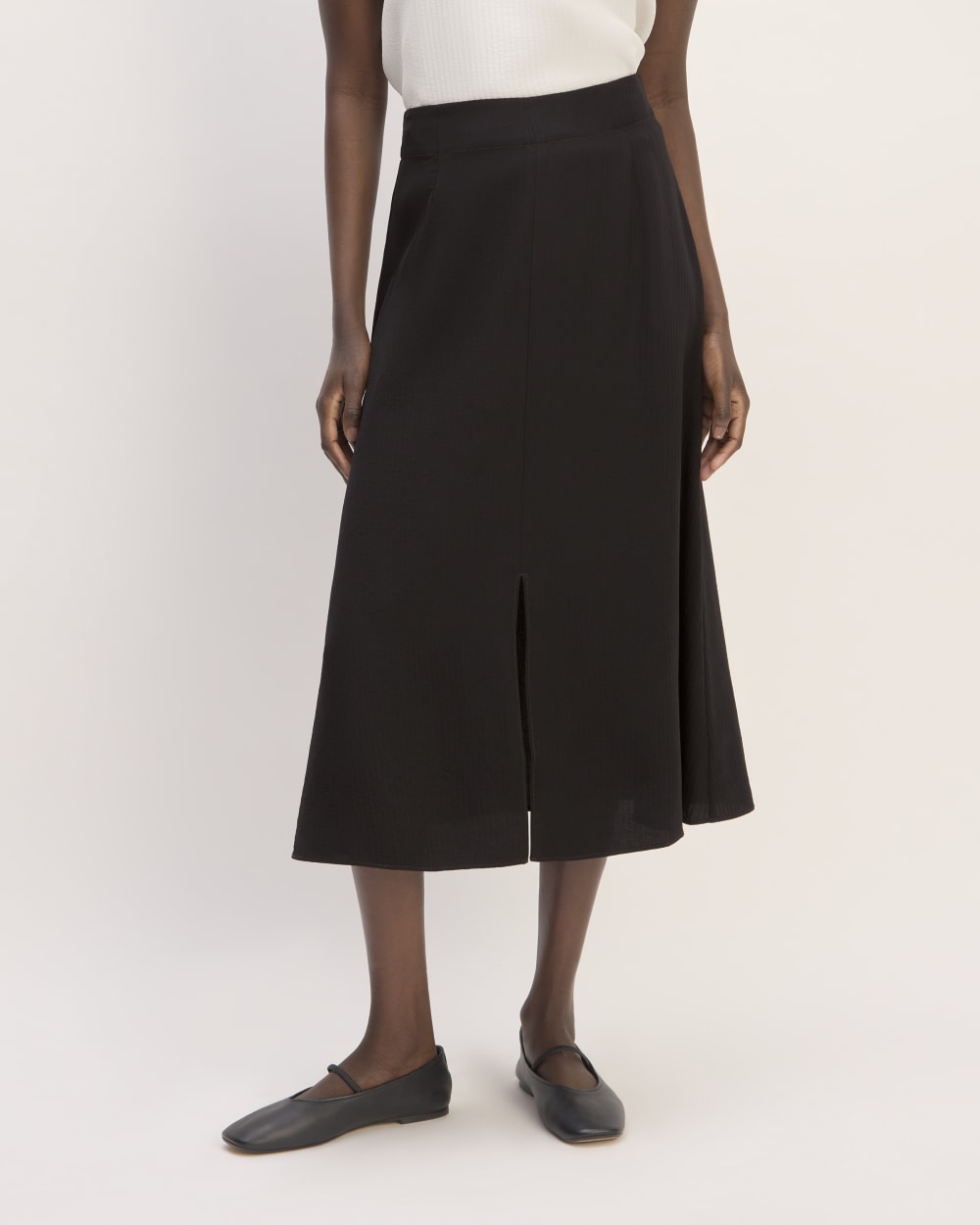 Mini-Jacquard-Rock mit Slip | Schwarz