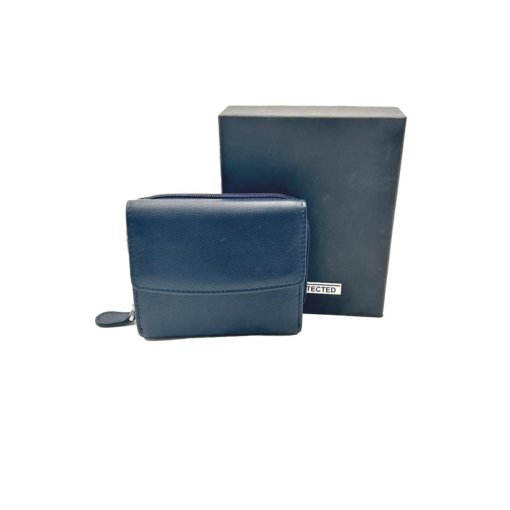 8846 Damen Geldbörse Blau/Royal