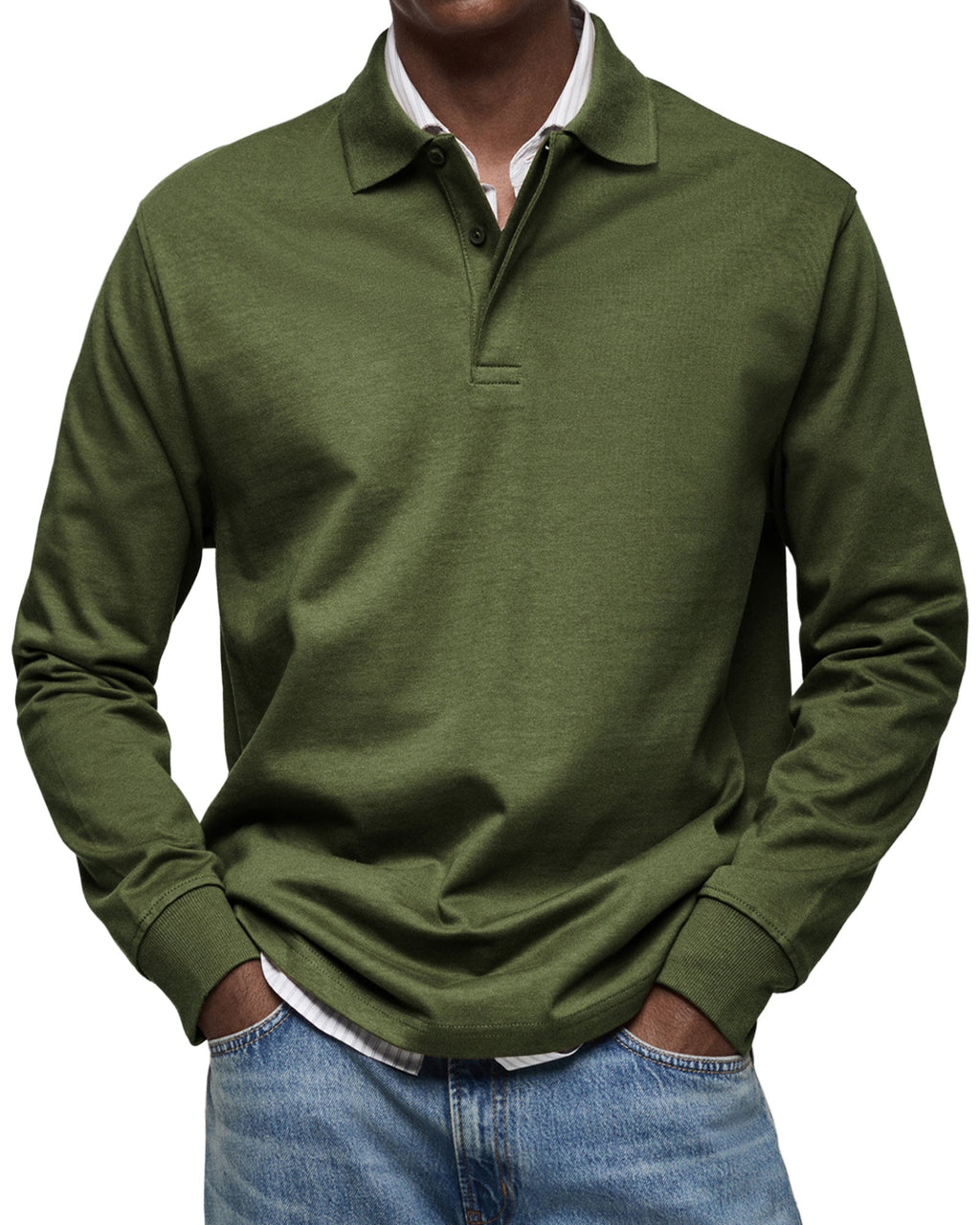 Conrad | LUXURIÖSES POLOSHIRT MIT LANGEN ÄRMELN