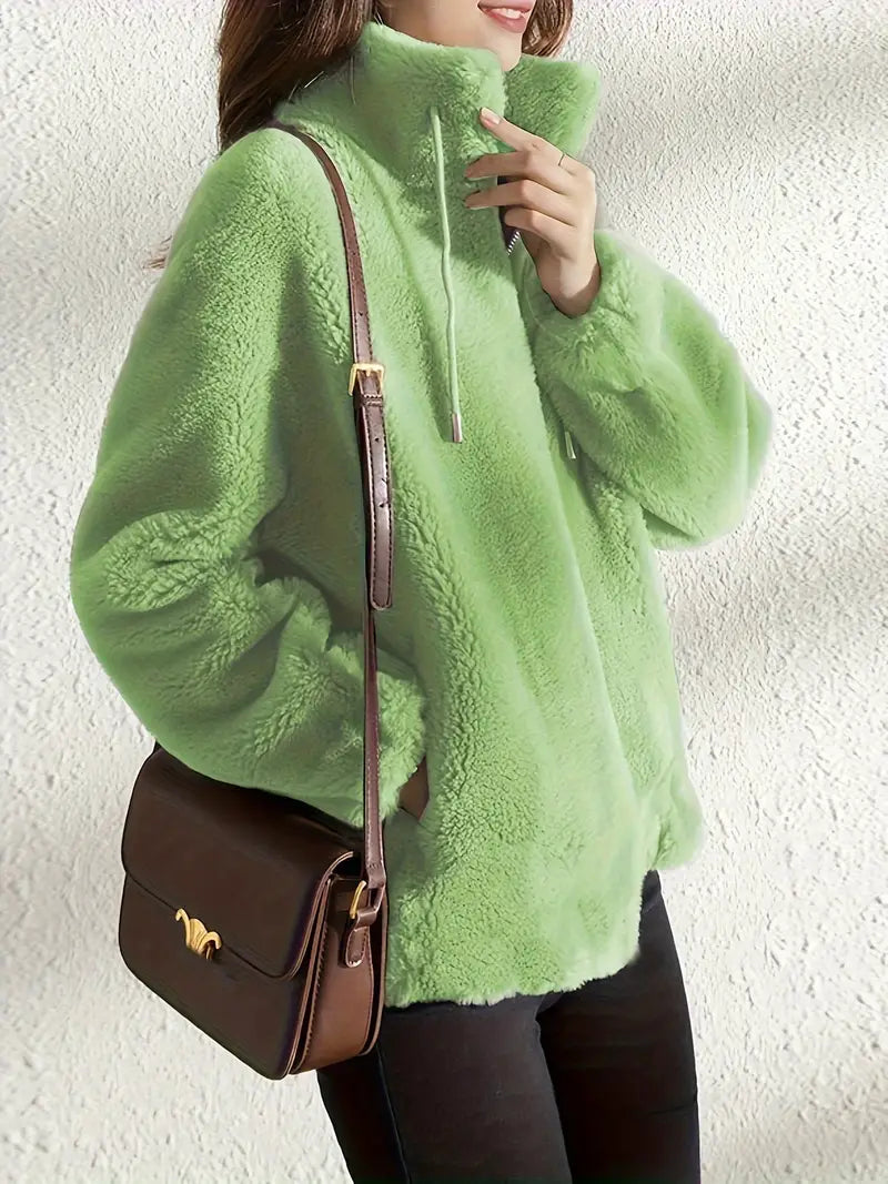 Maliza™ Stilvolle Fleece Jacke