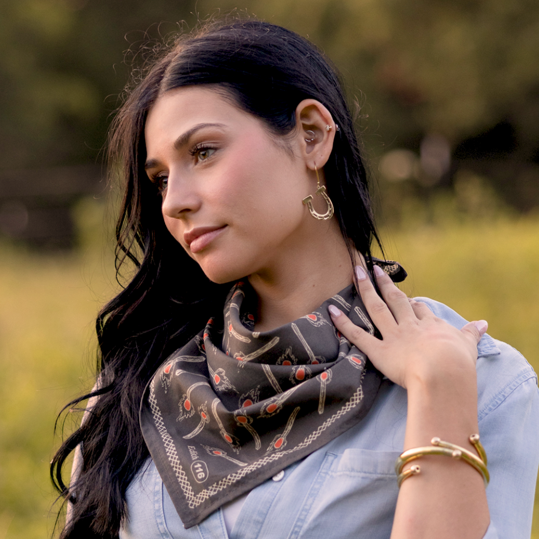 Chustki Bandanas - Nr. 116 Bandana Edith