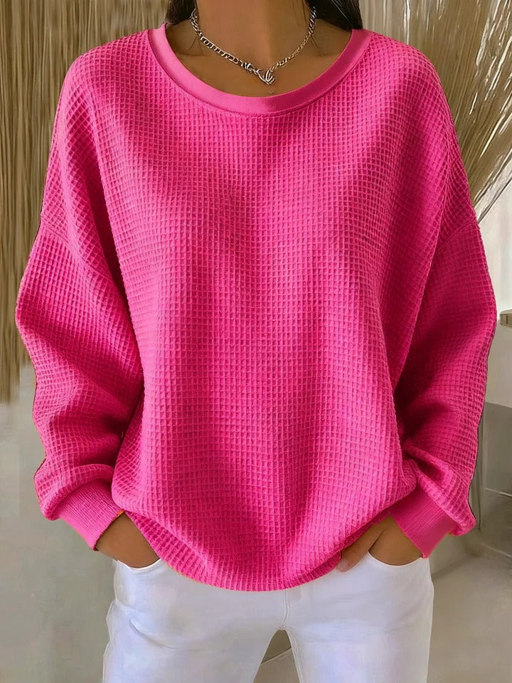 Elora | Texturiertes Sweatshirt