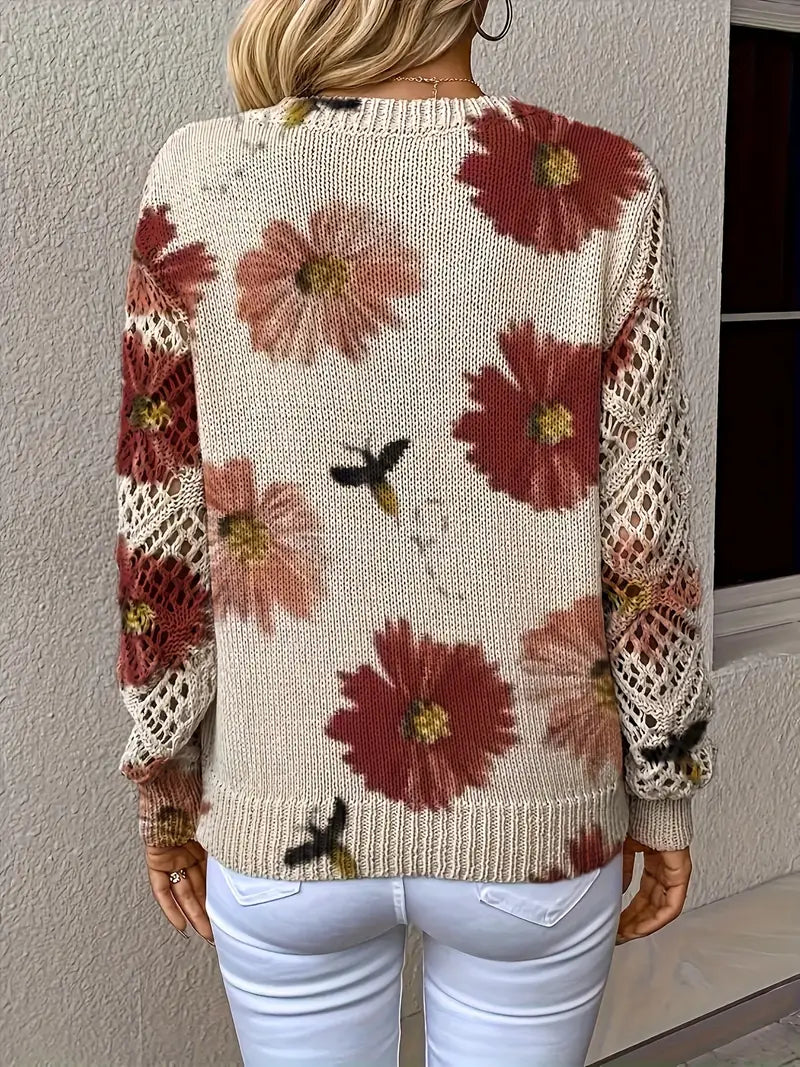 Tatyana Stilvolle Strickjacke Mit V-Ausschnitt