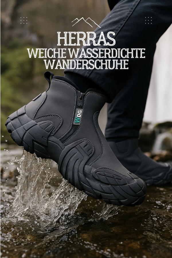 Herras | Weiche Wasserdichte Wanderschuhe