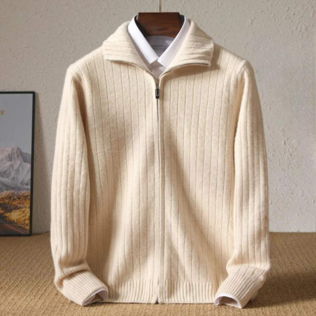 Sebastian™ Gestrickte Wolljacke