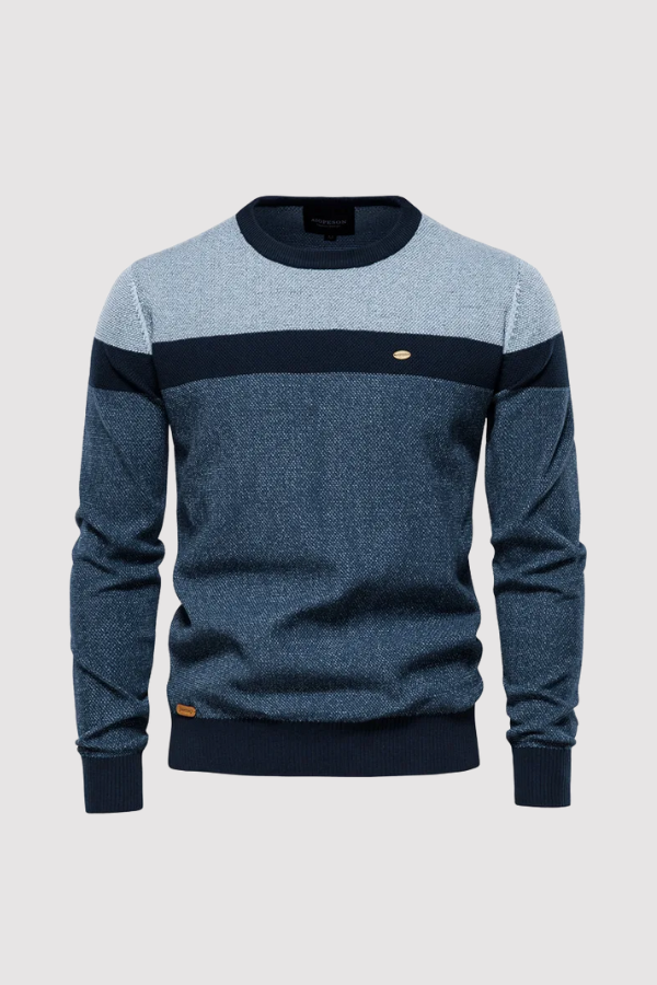 BOSSHARD | Herrenpullover mit Rundhalsausschnitt