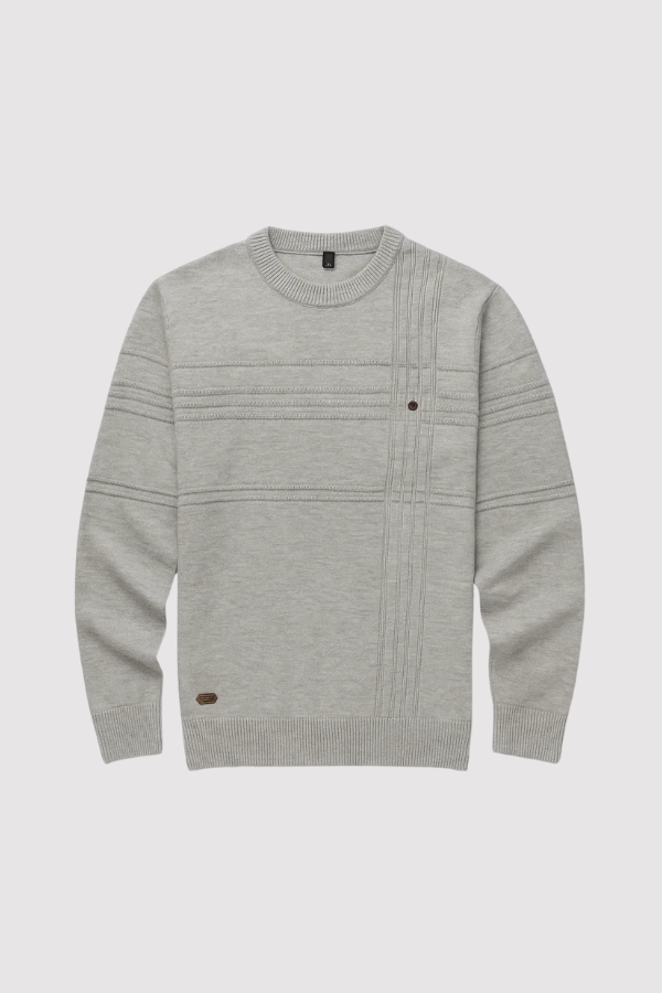 BOSSHARD | Stilvoller Herrenpullover mit Karodesign