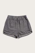 Luca Shorty Sportliche / Denim im Fischgrätmuster
