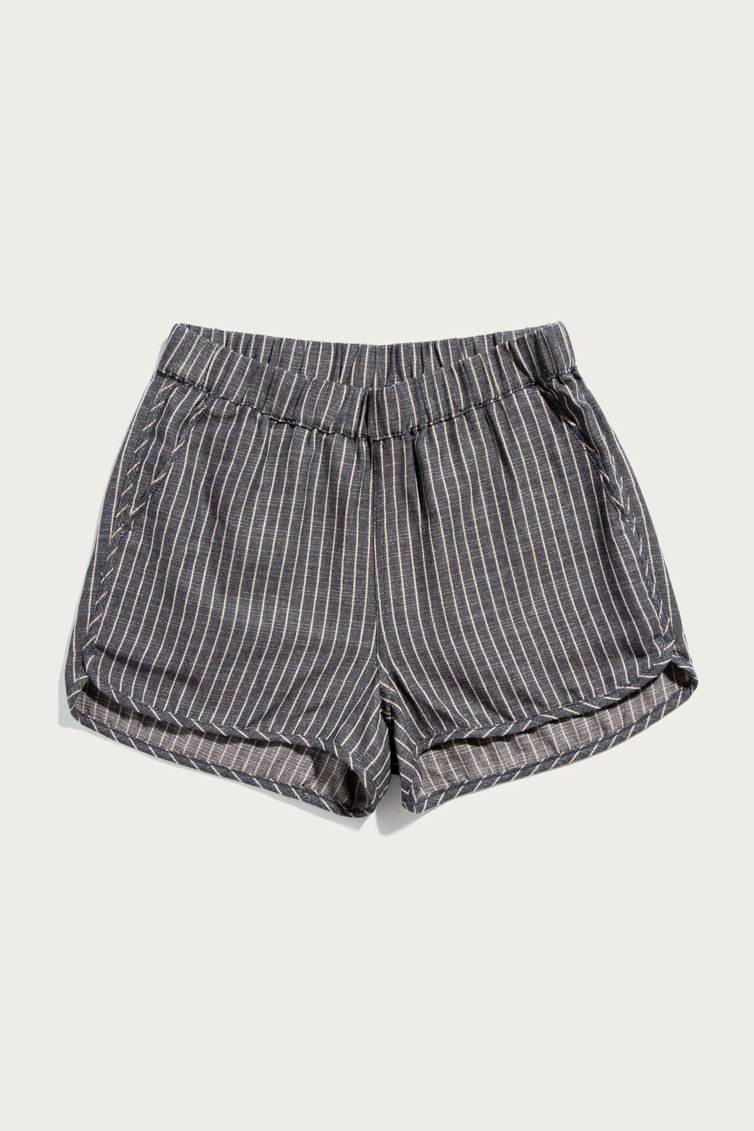Luca Shorty Sportliche / Denim im Fischgrätmuster