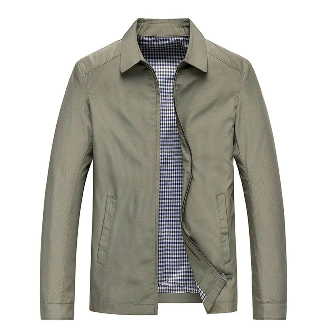 Higinio Herren Jacke – Premium Lange Ärmel, Stilvolle Übergangsjacke