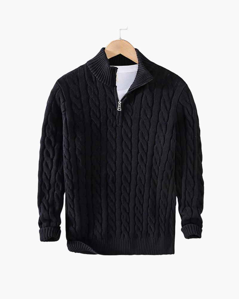 Peter | Kabelstrick-Pullover