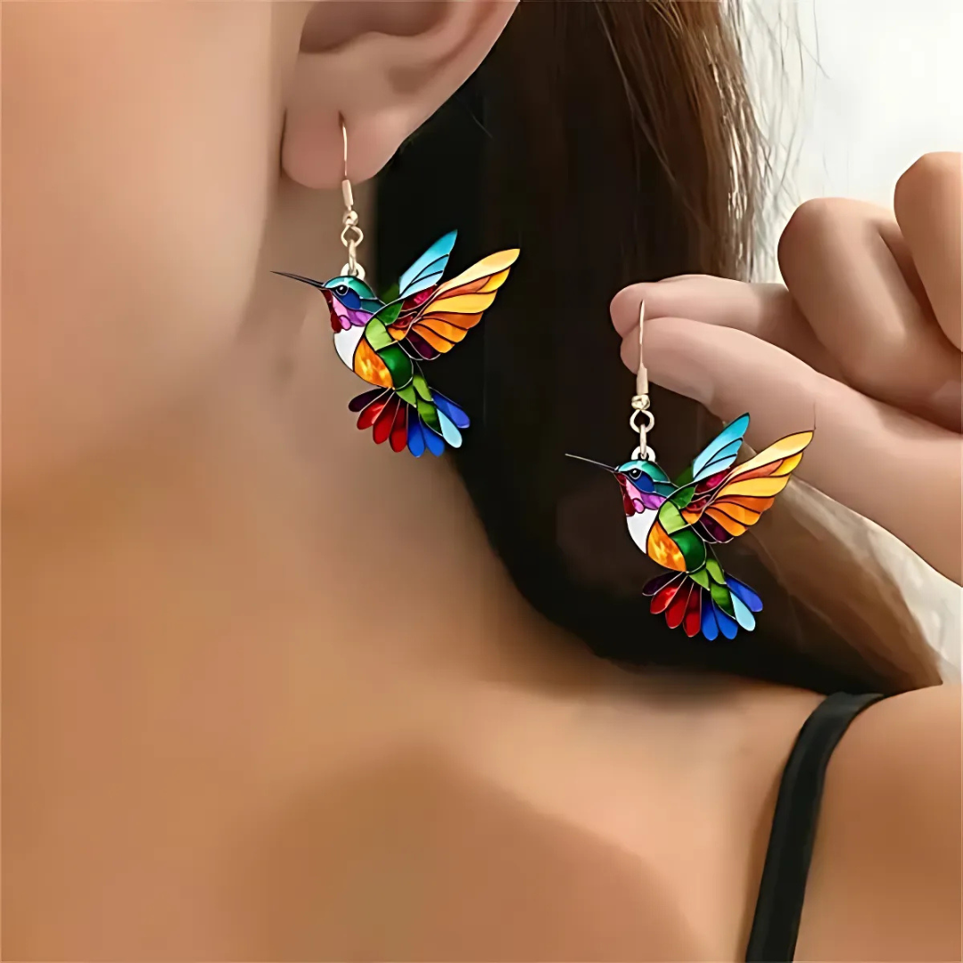 Samantha | Eleganter Kolibri Halskette