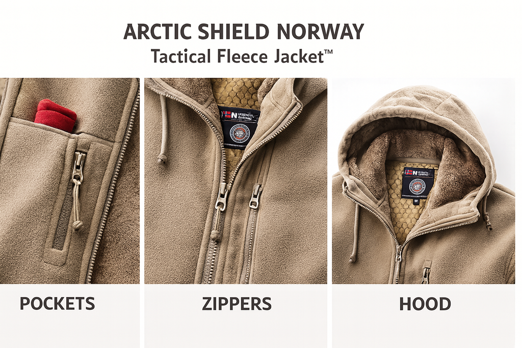 Arctic Shield | Norwegische Taktische Fleecejacke