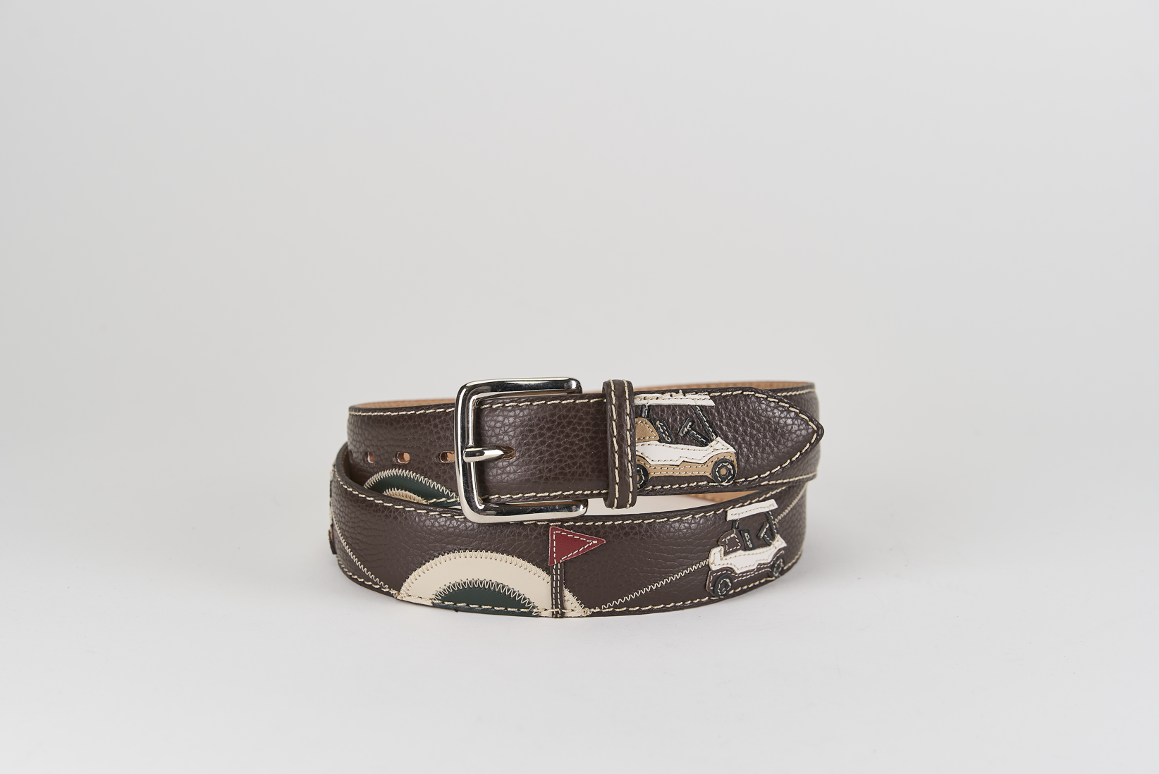 Brauner Golfgürtel