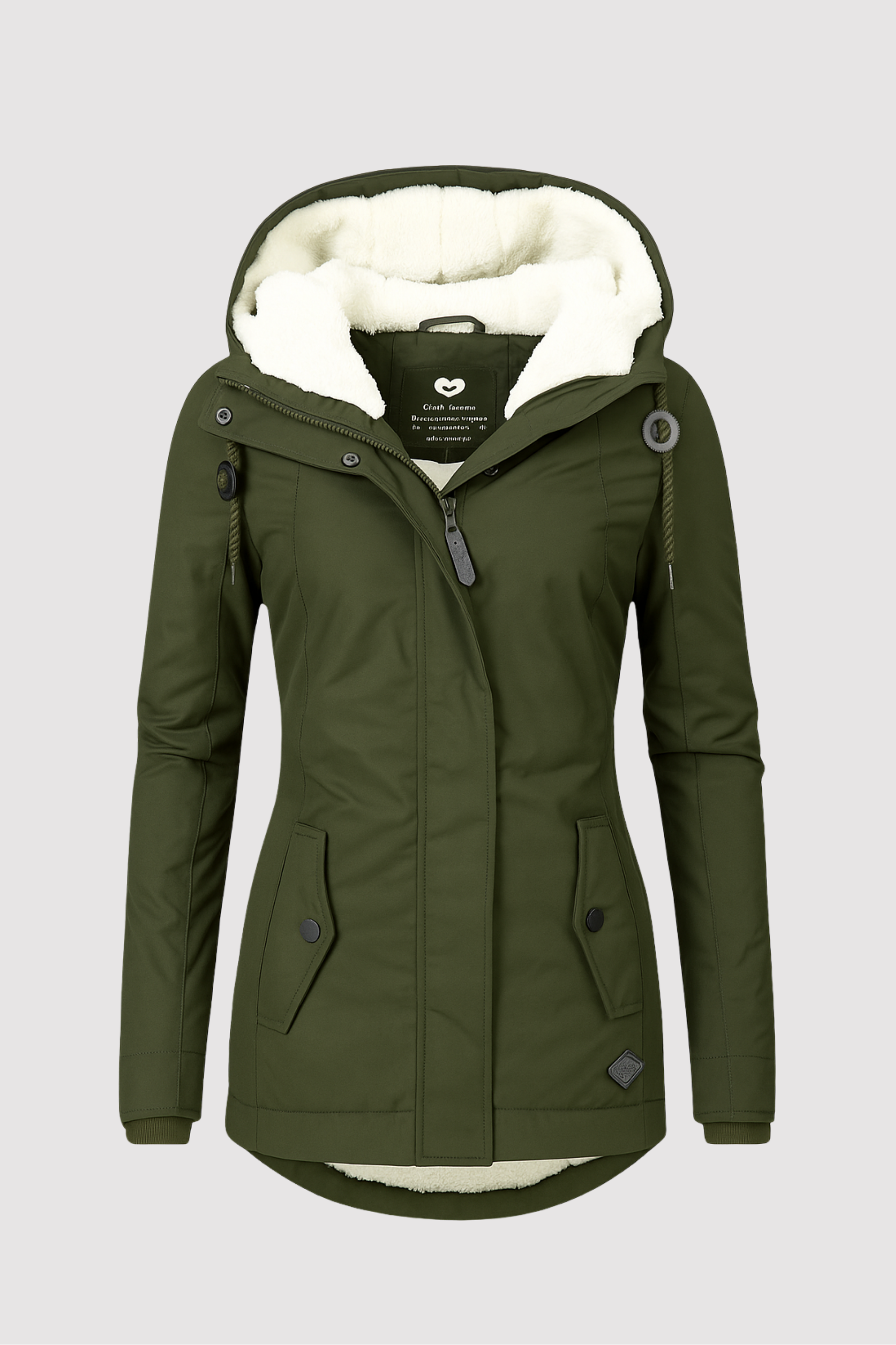 Seravia | Wasserdichte Winterjacke mit Kapuze