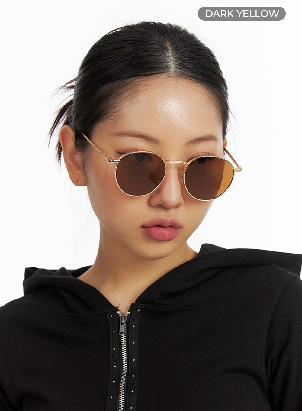 Retro Runde Sonnenbrille IF421
