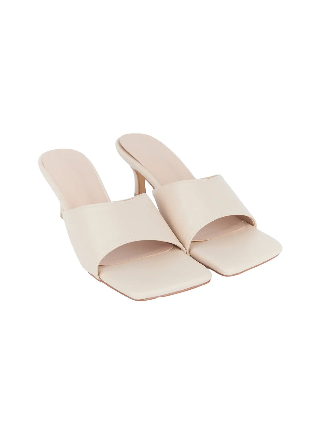 Quadratische Zehen-Mule Sandalen IS516