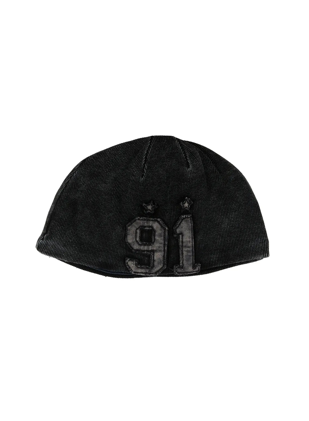 Herren gewaschene Denim Rippmütze ID511