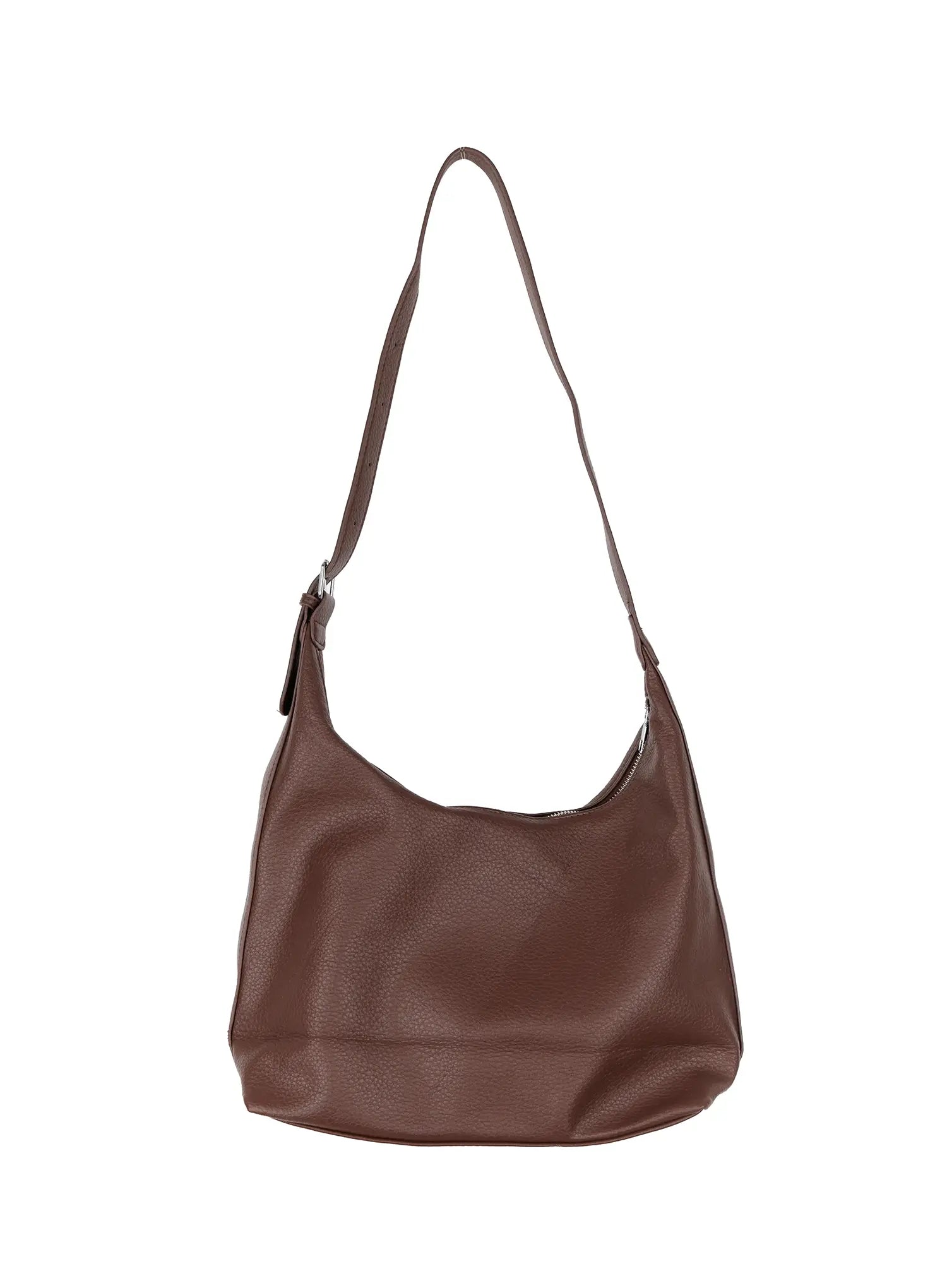 Klassische Kunstleder Schultertasche IO502