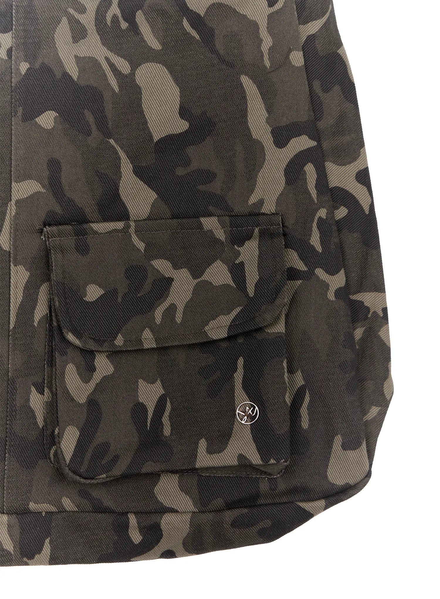 Camo Schultertasche mit Utility-Taschen IO 528