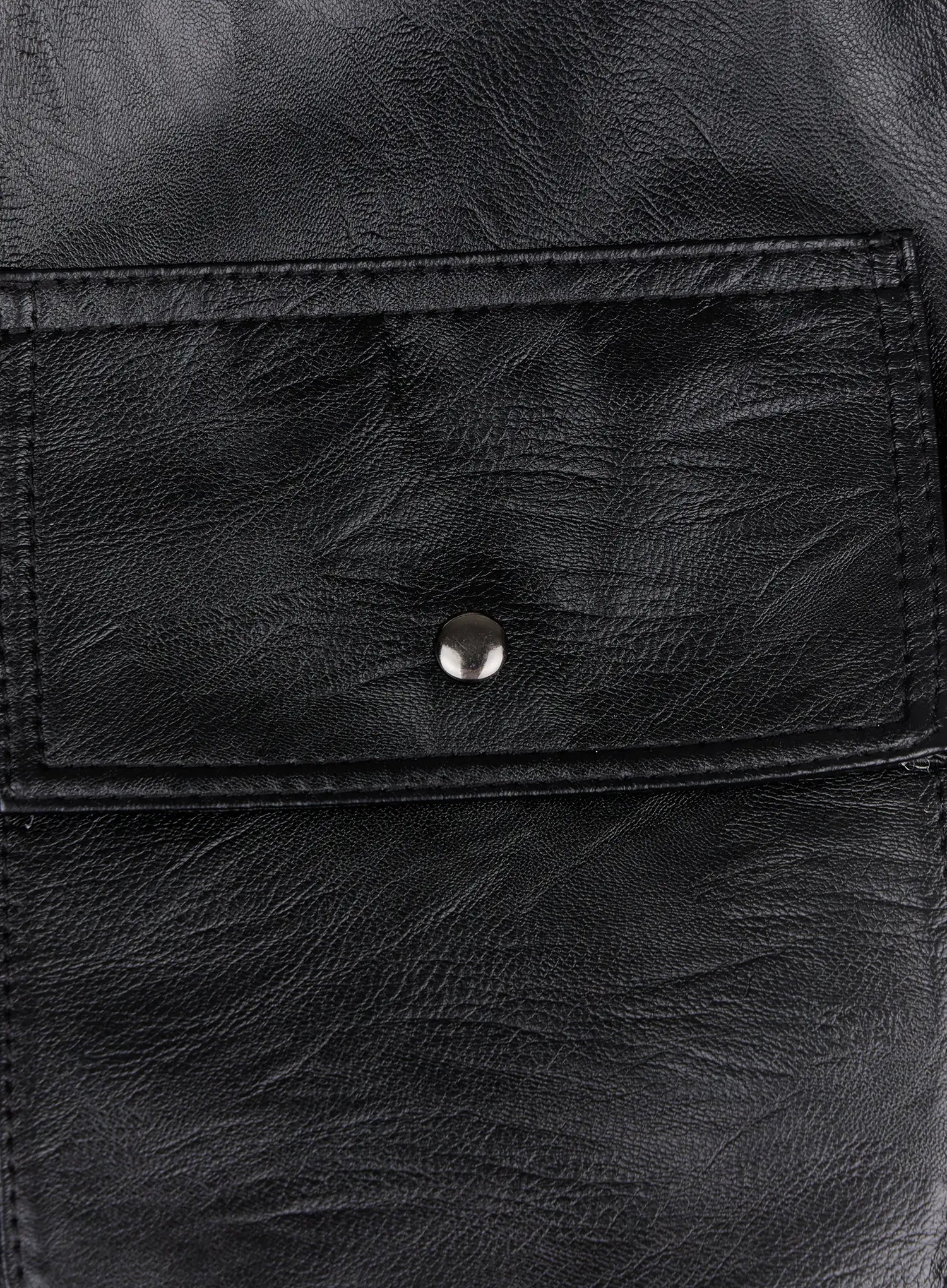 Vielseitige Schultertasche aus Kunstleder IO502