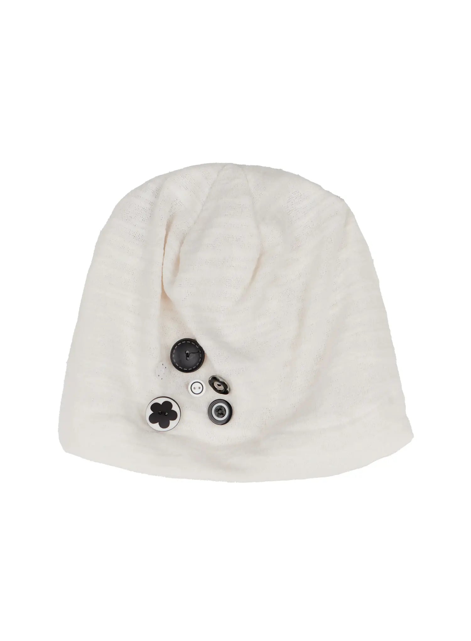 Button Decor Beanie IO506