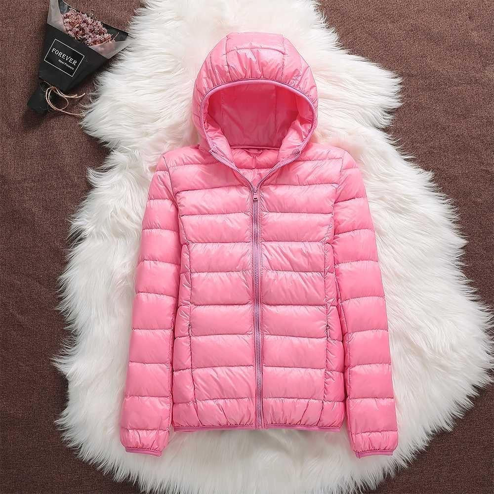 Nord | Premium-Jacke mit weißen Federn
