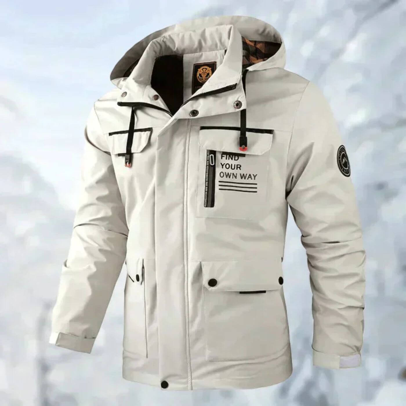 Teyvaro | Wasserdichte Outdoor-Jacke Für Herren