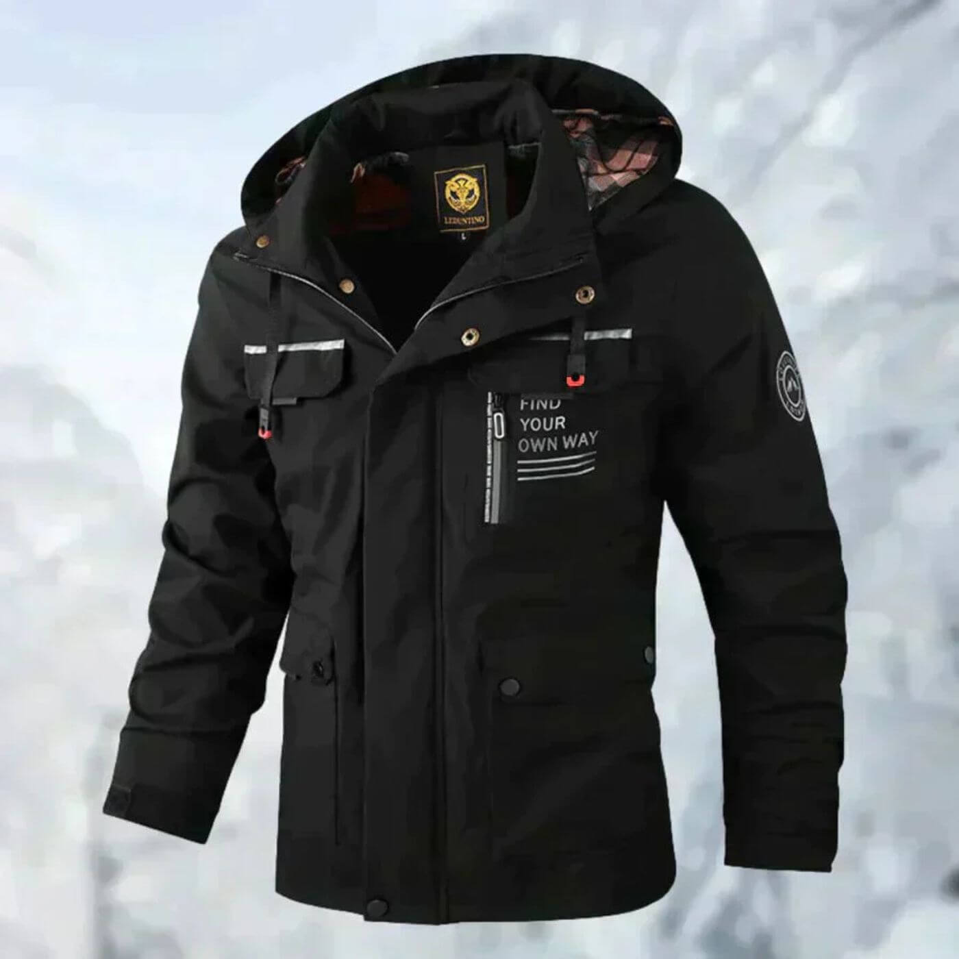 Teyvaro | Wasserdichte Outdoor-Jacke Für Herren