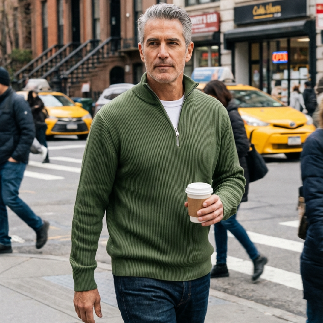 Alvaro | Klassischer Strickpullover
