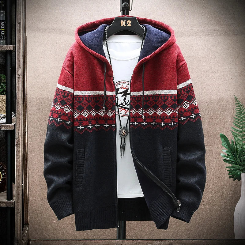 Maxx | Winter Karierter Hoodie Pullover