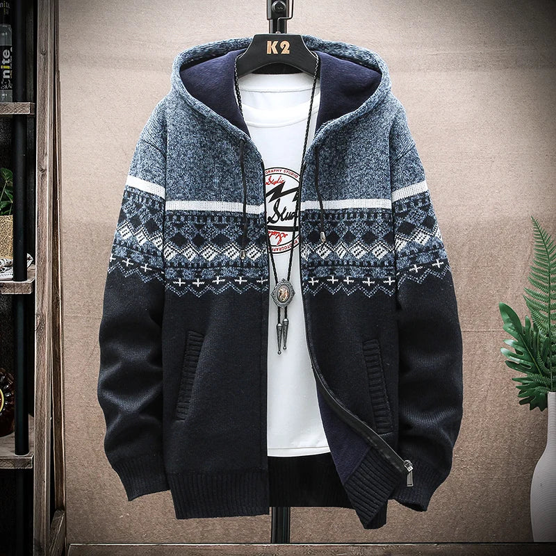Maxx | Winter Karierter Hoodie Pullover